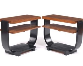 Pair of Art Deco Style Side Tables