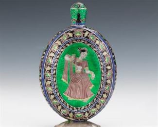 Retro 1940s J. Gratagos Sterling Silver Fully Functioning Bike Trinket Box 