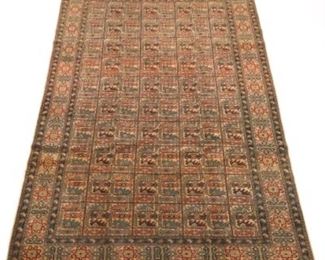 SemiAntique Fine Hand Knotted Kayseri Carpet 