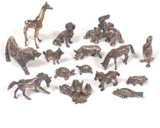Sterling Silver Animal Grouping