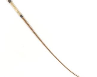 Swaine Adeney London Victorian Carved Bone, Silver Horse Riding Crop, ca. Late 19th Century 