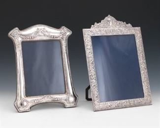 Two Sterling Silver Picture Frames 