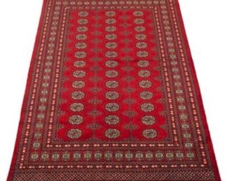 Very Fine Hand Knotted Bukhara Carpet 