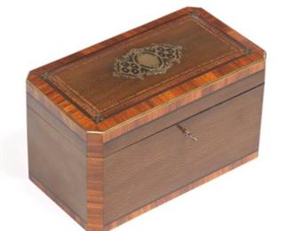 Victorian Tea Caddy, ca. 19th Century 