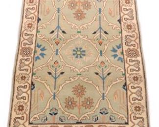 Vintage Fine Hand Knotted Tabriz Carpet 