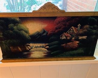 Ornate Painting, Velvet Wall Art