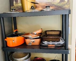 Pots and Pans, copperware