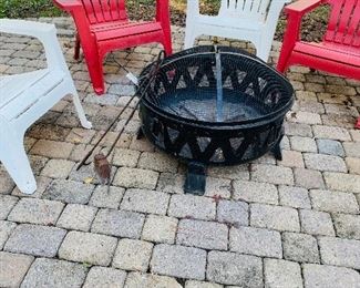 Get ready for autumn festivities with a like new fire pit!