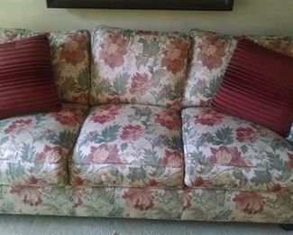 floral sofa 