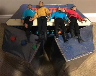 Vintage Star Trek Enterprise play set
