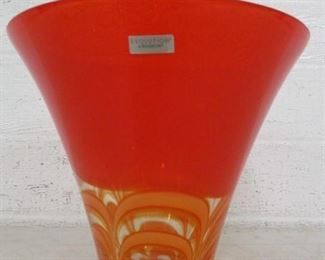 Evolution by Waterford art glass bowl