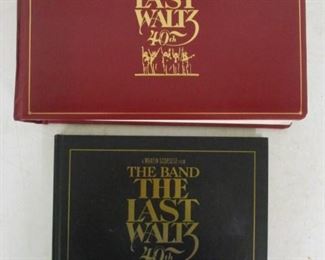 The Band The Last Waltz 40th Anniversary books w/CD's & DVD's