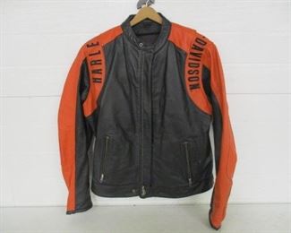 Harley-Davidson leather motorcycle jacket - large