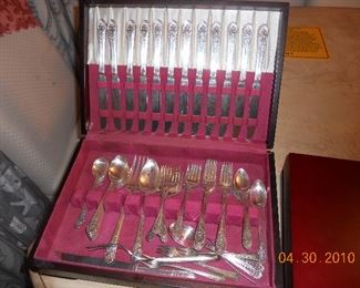 Silver plated Flatware