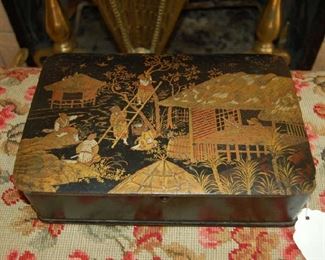 Papier mache box