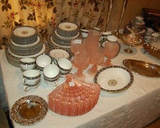 China and silver ware