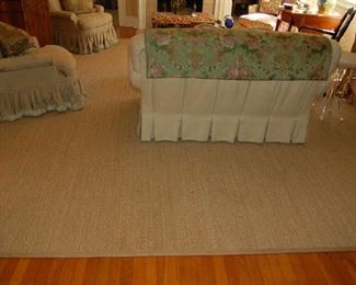 Room-size sisal rugs