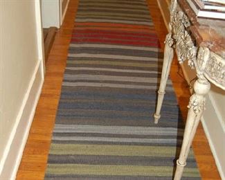 One of several area rugs