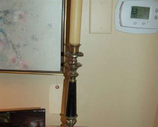 Various candlesticks