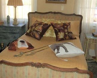 Early French antique full bed