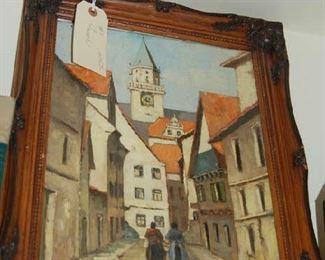 French cityscape