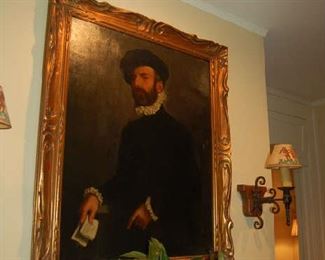 French folk nobleman portrait