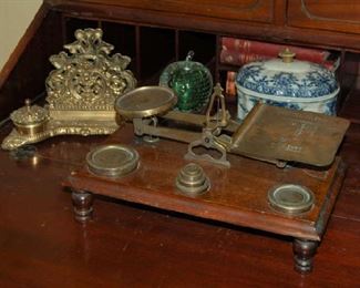 English postal scale