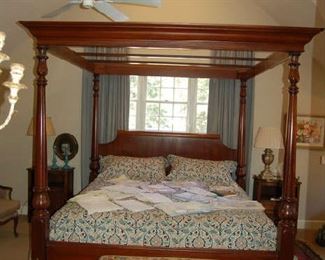 Mark Hampton four poster king bed