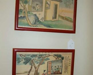 Handblock Chinese prints