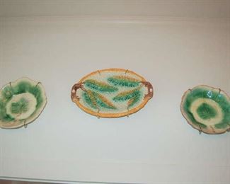 Majolica plates