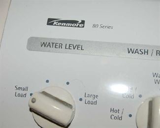 Kenmore washer and dryer set