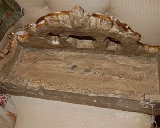 Detail of antique brackets