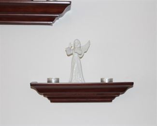 Angel of peace porcelain statue