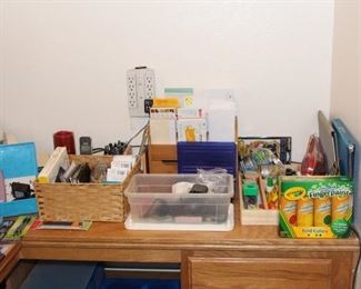 Office supplies, crafts