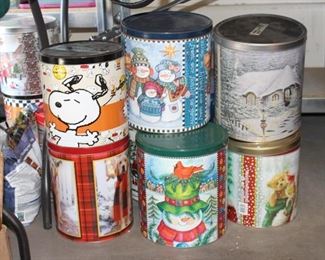 Collectible tins
