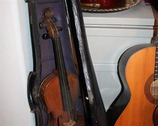 1800s/early 1900s violin by Kristiania/William A Johnsen (Farre)