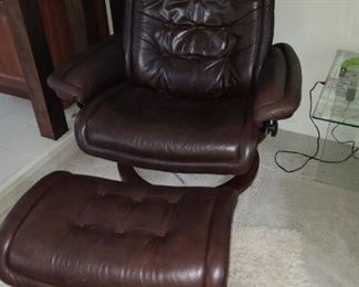 Stressless Chair and Footstool