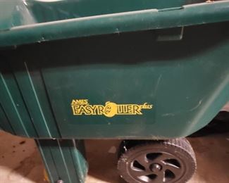 Easy roller wheelbarrow