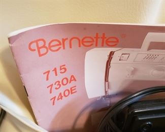 Bernette sewing machine