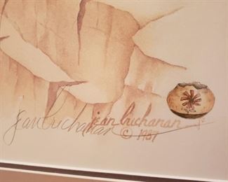 Signed art Jean Chrichanan