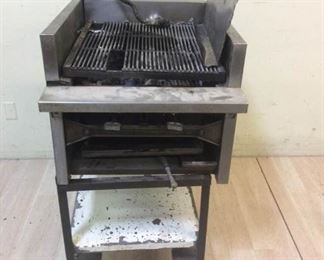 diner natural gas industrial grill