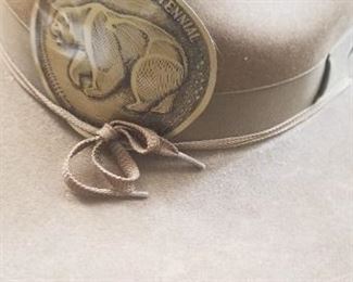 originial boyscout hat with emblem