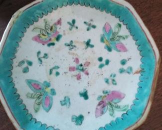 1850s-1890s Tongzhi Chinese enamel hand painted bowl