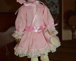 Antique 1909 Schoenau & Hoffmeister Doll with Bisque Head in Beautiful Condition!