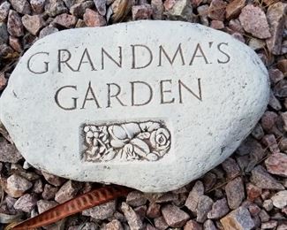 So you think Grandma has everything! I bet she doesn't have a rock like this in her yard. Want a Christmas gift that won't be duplicated? 