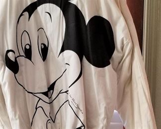 The reverse side of the comic Mickey Mouse sweatshirt.