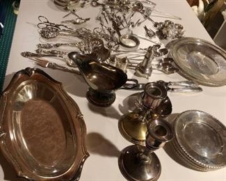 Assorted Sterling Serving Pieces