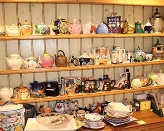 Extensive Tea Pot Collection