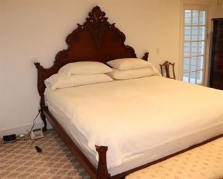 Vintage Wood Bedframe