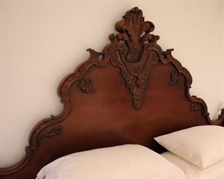 Vintage Wood Bedframe
